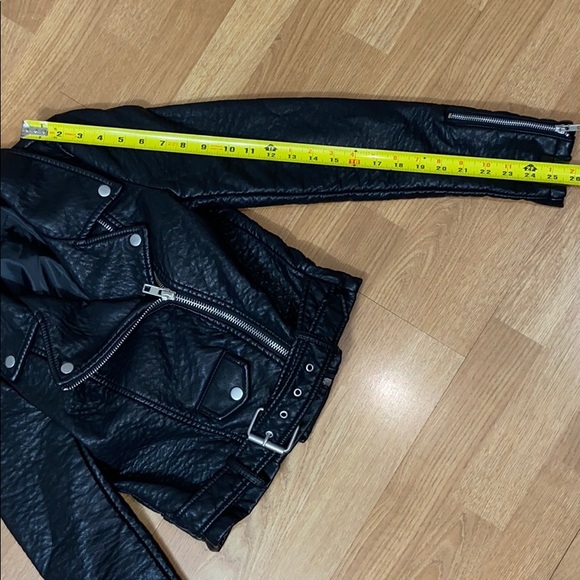 Black biker jacket - Picture 8 of 10